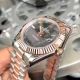 Copy Rolex Datejust Gray Dial 2-Tone Rose Gold President Watch 40mm (3)_th.jpg